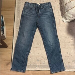 Madewell Curvy Stovepipe Jeans - size 29